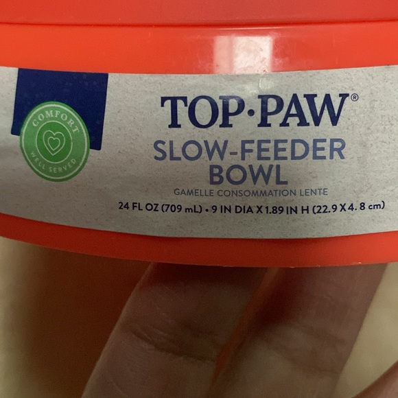 Top Paw Other - Top Paw Slow feeder dish. Nwt